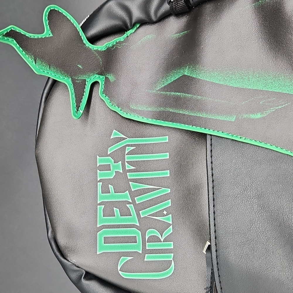 NWT 'Wicked' Defy Gravity Black and Green Backpack - Picture 7 of 7